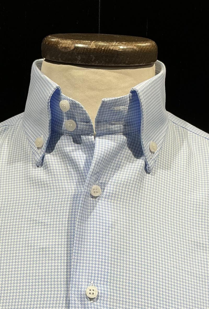 Camicia cotone Cielo