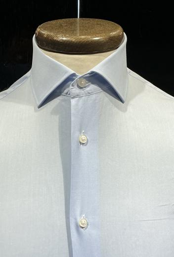 Colletto francese Twill  Cielo