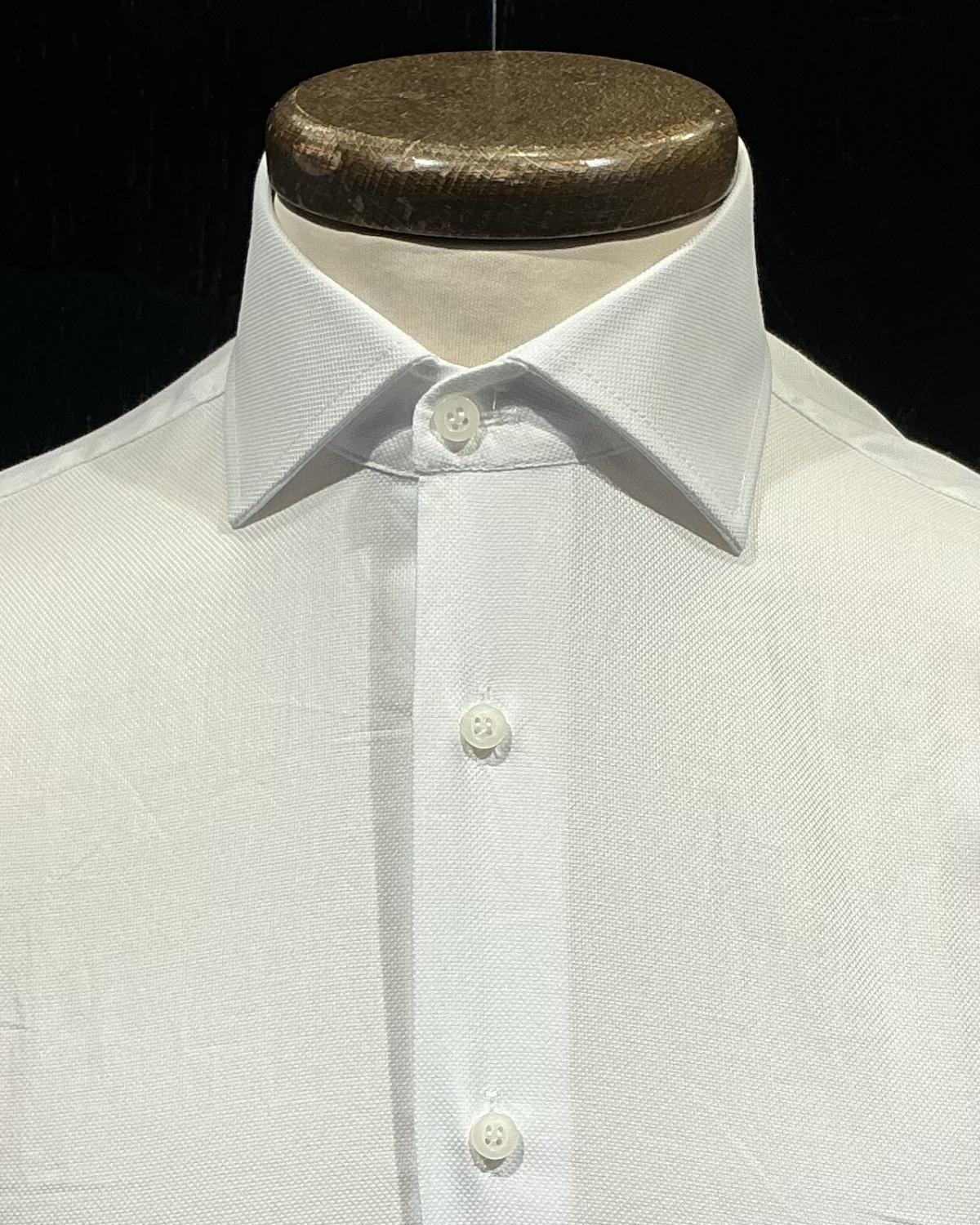 Colletto francese Nido d’ape Bianco