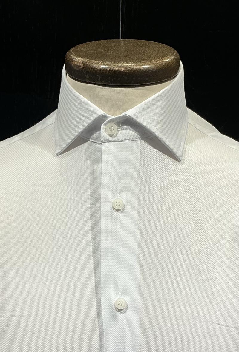 Colletto francese Nido d’ape Bianco