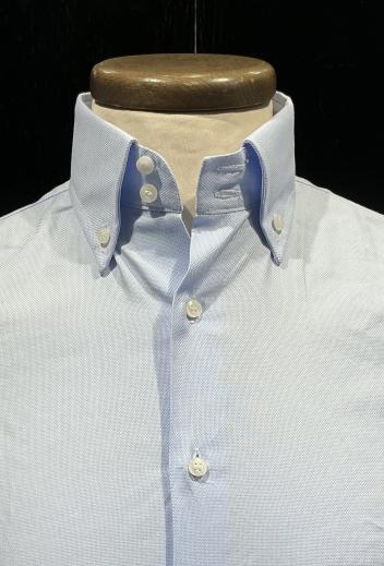 Button down Nido d’ape Cielo