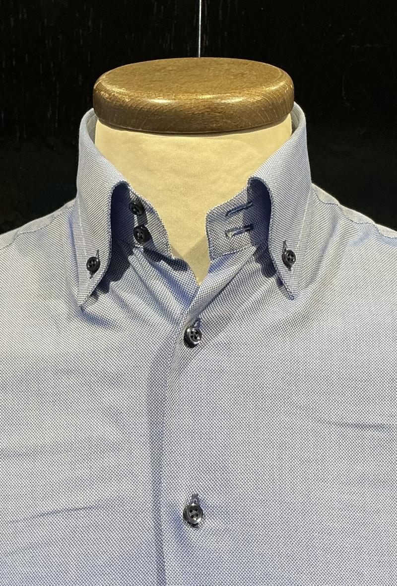 Button down Nido d’ape Azzurro 