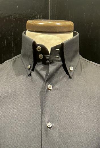 Button down Nido d’ape Nero