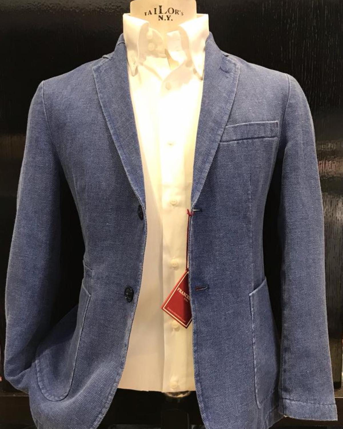 Giacca azzurra Napoli Azzurro 
