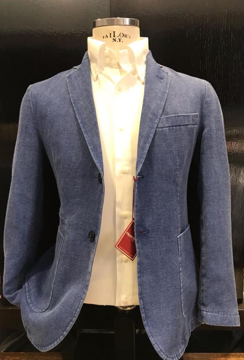 Giacca azzurra Napoli